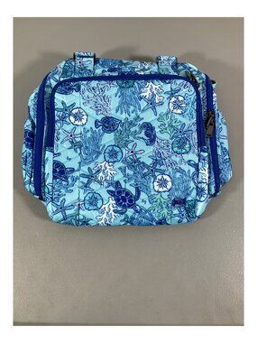 Lug Ranger XL Quilted Carry-All Tote, Sealife Blue, Adjustable Strap, Trolley Sl